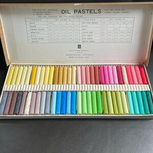 1960’s VINTAGE OIL PASTELS